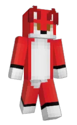 alizarin crimson and cinnabar Minecraft skin — Slim model