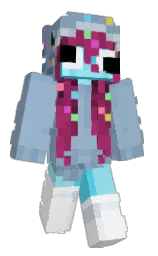 rock blue and nepal Minecraft skin — Slim model