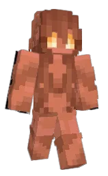 JonesCena's Minecraft skin wearing the Copper cape