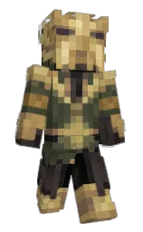 blitzwinger's Minecraft skin wearing the Pan cape
