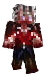 cocoa brown and cinder Minecraft skin — Slim model