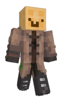 Front of Waffenheimer's skin
