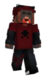 Orangetang's Minecraft skin wearing the Menace cape
