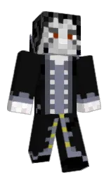 Th3DarkPhoenix's Minecraft skin wearing the Migrator cape