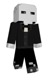 Front of Skelecron's skin