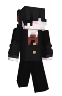 Front of Antrie's skin