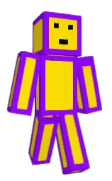 turbo and electric violet Minecraft skin — Classic model