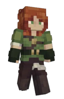 Front of euythimia's skin