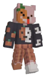 Young_157's Minecraft skin wearing the Aurora cape