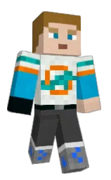 gray nurse and tundora Minecraft skin — Classic model — first worn by warrhit