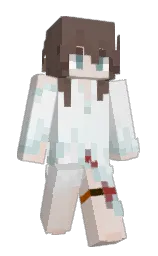concrete and pine cone Minecraft skin — Slim model — first worn by Akii_14x