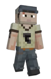 Front of Minecraft skin