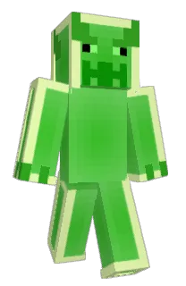 Front of OhGodARaptor's skin
