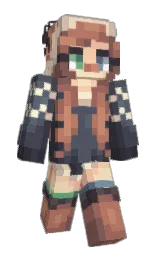 G6's Minecraft skin wearing the MineCon 2016 cape