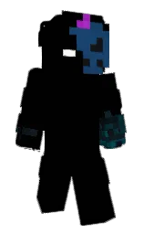 black and diesel Minecraft skin — Slim model