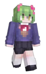 Slim Minecraft skin