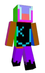 Slim Minecraft skin