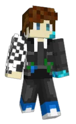 mine shaft and bronze Minecraft skin — Classic model — first worn by Nightshadexz