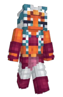 Front of Sweatynappy's skin