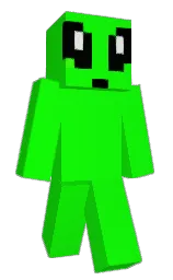 green and deep fir Minecraft skin — Classic model