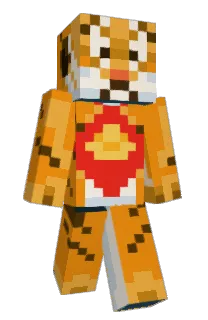 Front of Moibut's skin