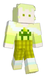 black and tidal Minecraft skin — Classic model
