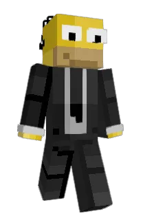 Front of Minecraft skin