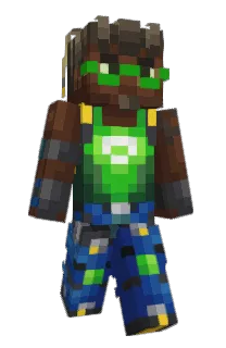 Front of peanutbuutter's skin
