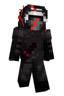 77three Minecraft avatar full body