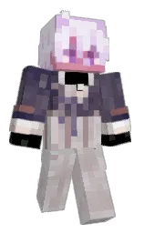 magnolia and pale slate Minecraft skin — Classic model — first worn by dongrang