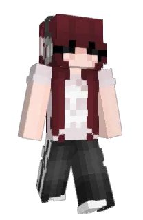 Front of liindsay's skin