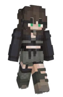 Front of Minecraft skin