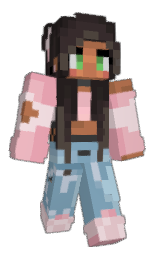 HelenHoney1's Minecraft skin wearing the Migrator cape