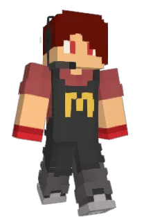 Front of TechnoGustav's skin