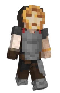 Front of Janeator's skin
