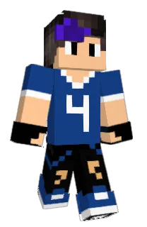Front of ChocolateWorm's skin