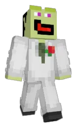 silver and mercury Minecraft skin — Classic model — first worn by EugeneCoxix