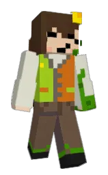 Slim Minecraft skin