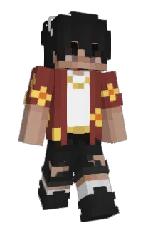 Front of doorky's skin