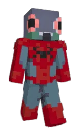 k4tux's Minecraft skin wearing the Aurora cape