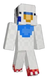 Tulethias's Minecraft skin wearing the Aurora cape
