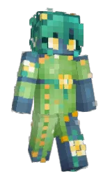 Cattacular's Minecraft skin wearing the Pan cape