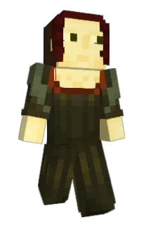 Front of BlNI's skin