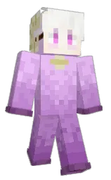 perfume and light wisteria Minecraft skin — Classic model — first worn by M_oonlightFox