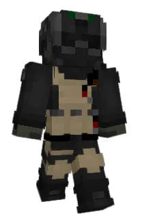 Front of dussekars's skin