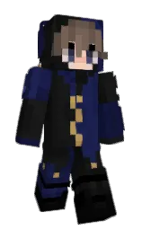 Nuszu's Minecraft skin wearing the Pan cape
