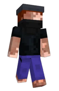 Front of MrBurst's skin