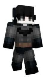 DoesMyNameMatter's Minecraft skin wearing the Twisted cape