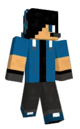 Dinoman112's Minecraft skin wearing the Pan cape