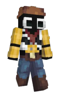 Front of frgncisco's skin